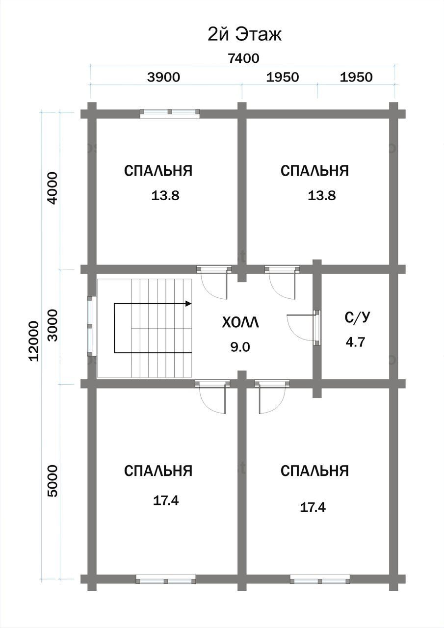 Проект дома ДКС-4328